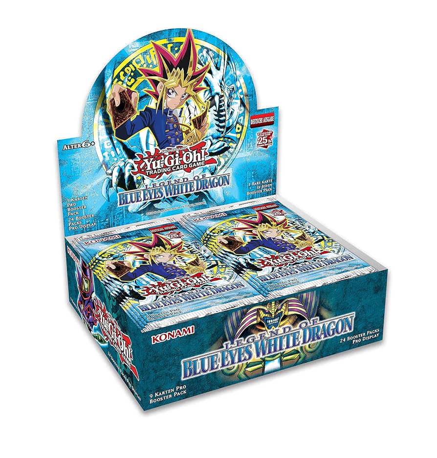 【未開封】LEGEND OF BLUE EYES WHITE DRAGON Yu-Gi-Oh! TRADING CARD GAME Legend of Blue Eyes White Dragon